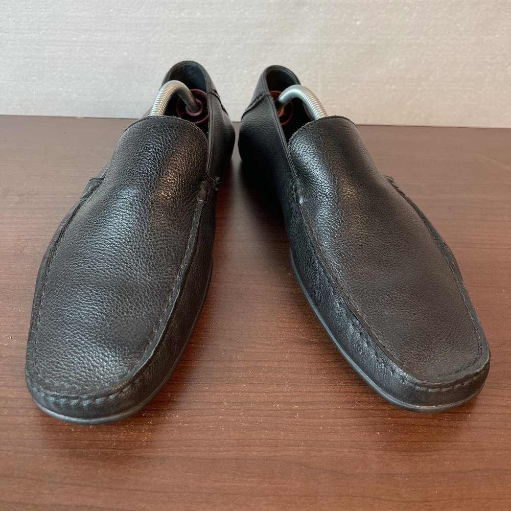 Hugo Boss leather loafers